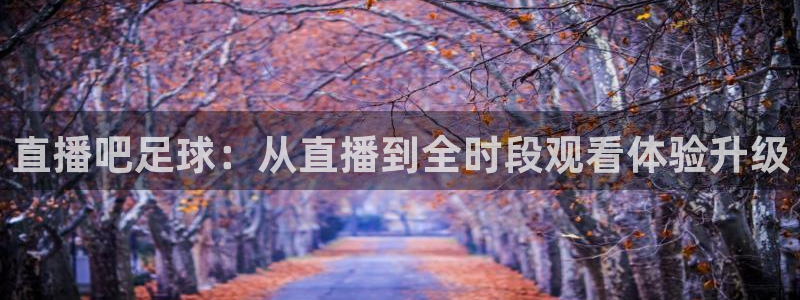 足球24直播网：直播吧足球：从直播到全时段观看体验升级
